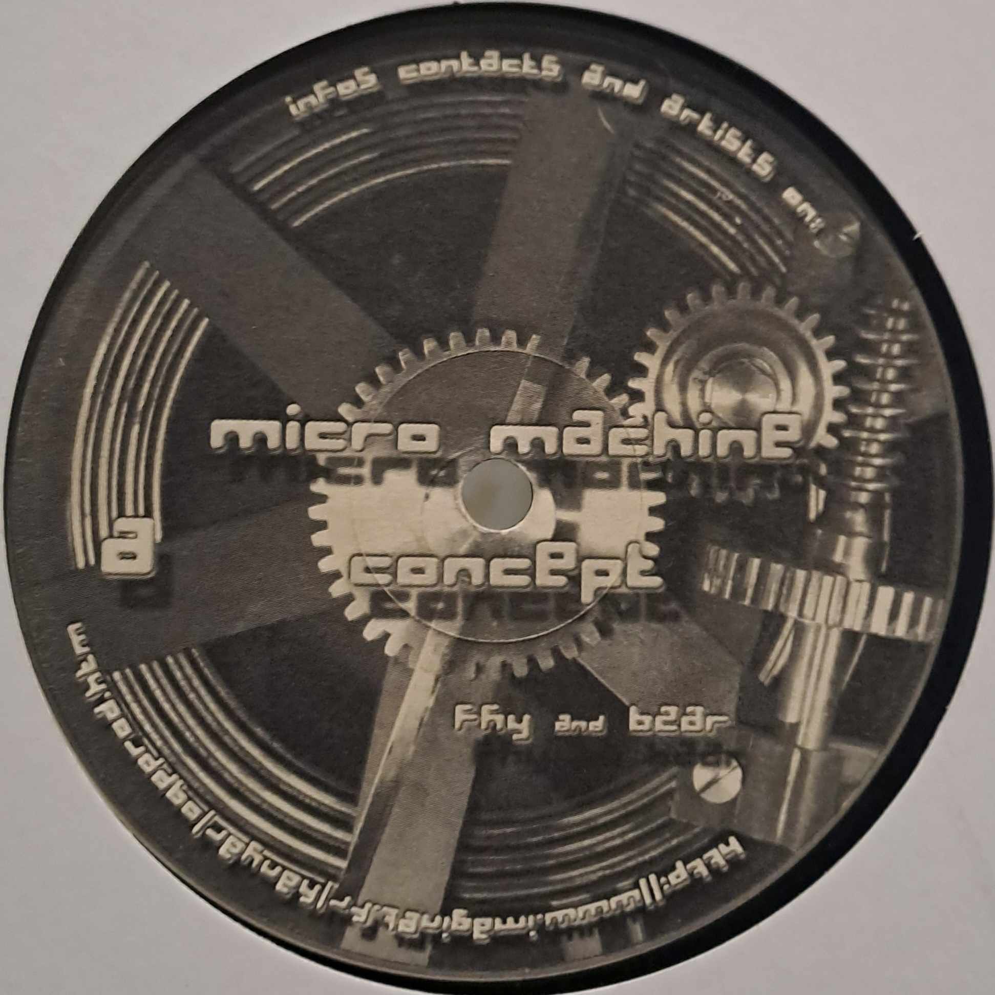 Micromachine 01 - vinyle freetekno